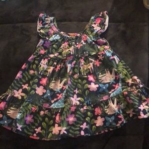Infant girl tropical dress